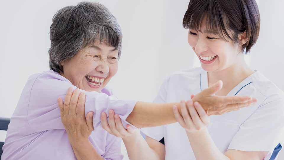 専門スタッフによる
質の高いリハビリテーション