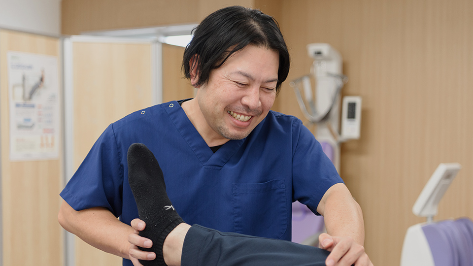 専門スタッフによる
質の高いリハビリテーション